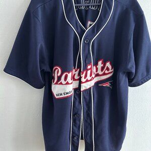 Patriots Bruschi Men's Button-down Shirt Size XL